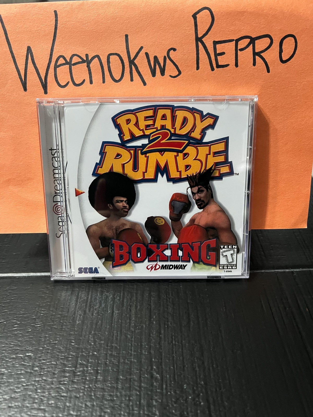 Ready 2 Rumble Boxing 1 REPRODUCTION CASE No Disc Dreamcast