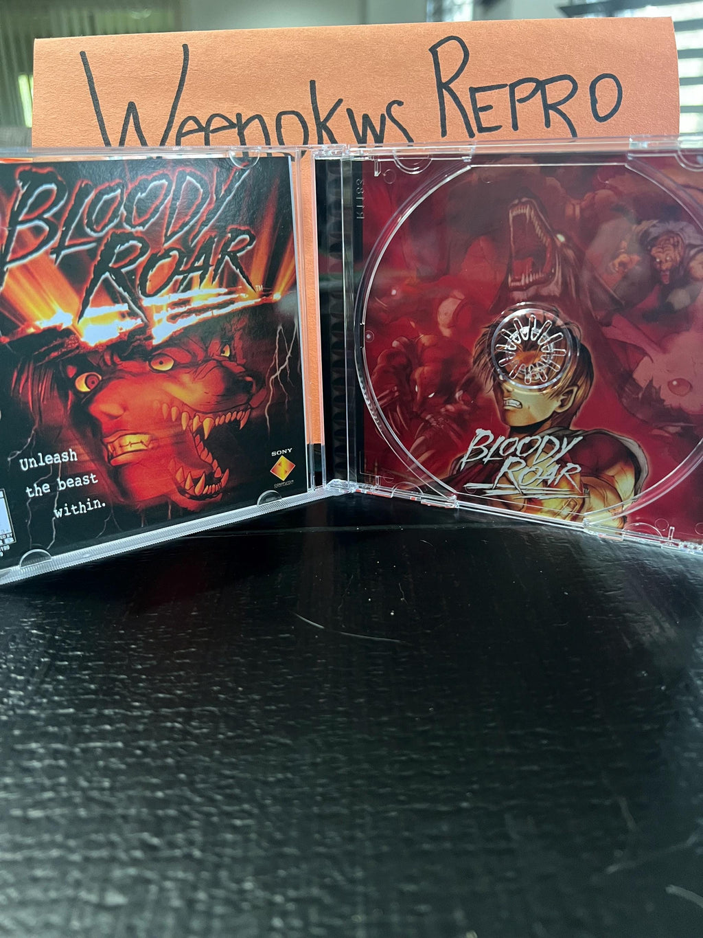 Bloody Roar REPLACMENT CASE No Disc Ps1