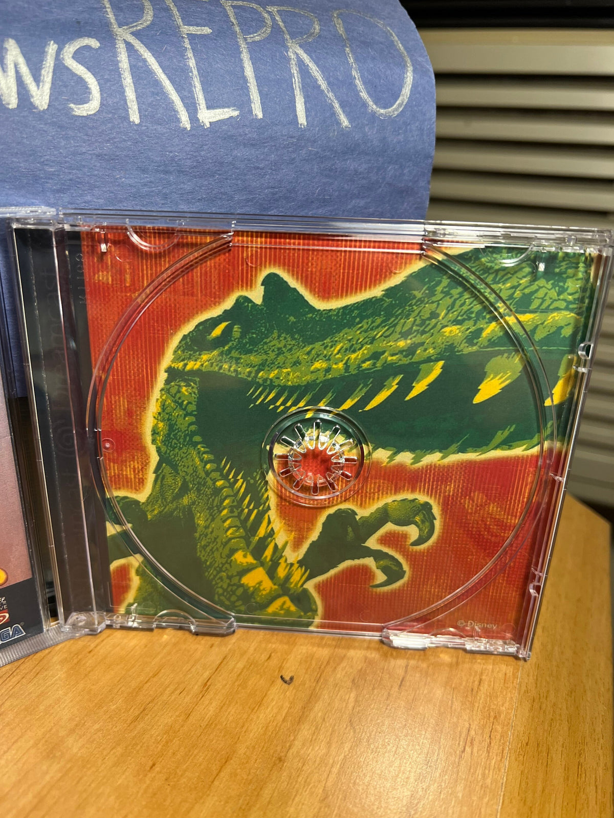 Disneys Dinosaur REPRODUCTION CASE No Disc Dreamcast