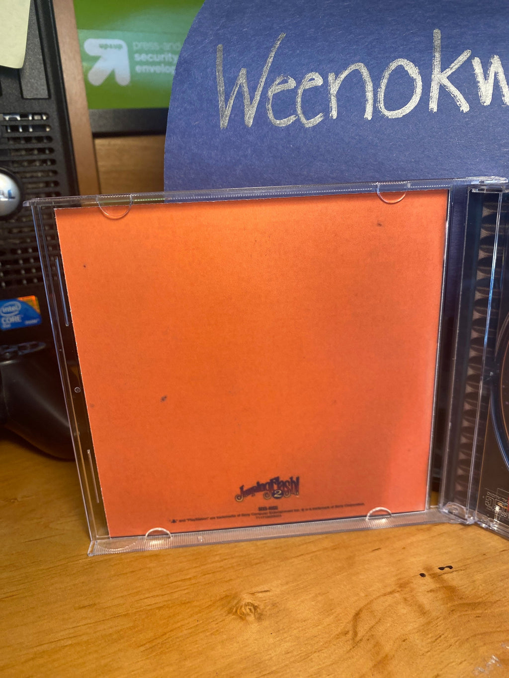 Jumping Flash ! 2 REPLACEMENT CASE No Disc ps1