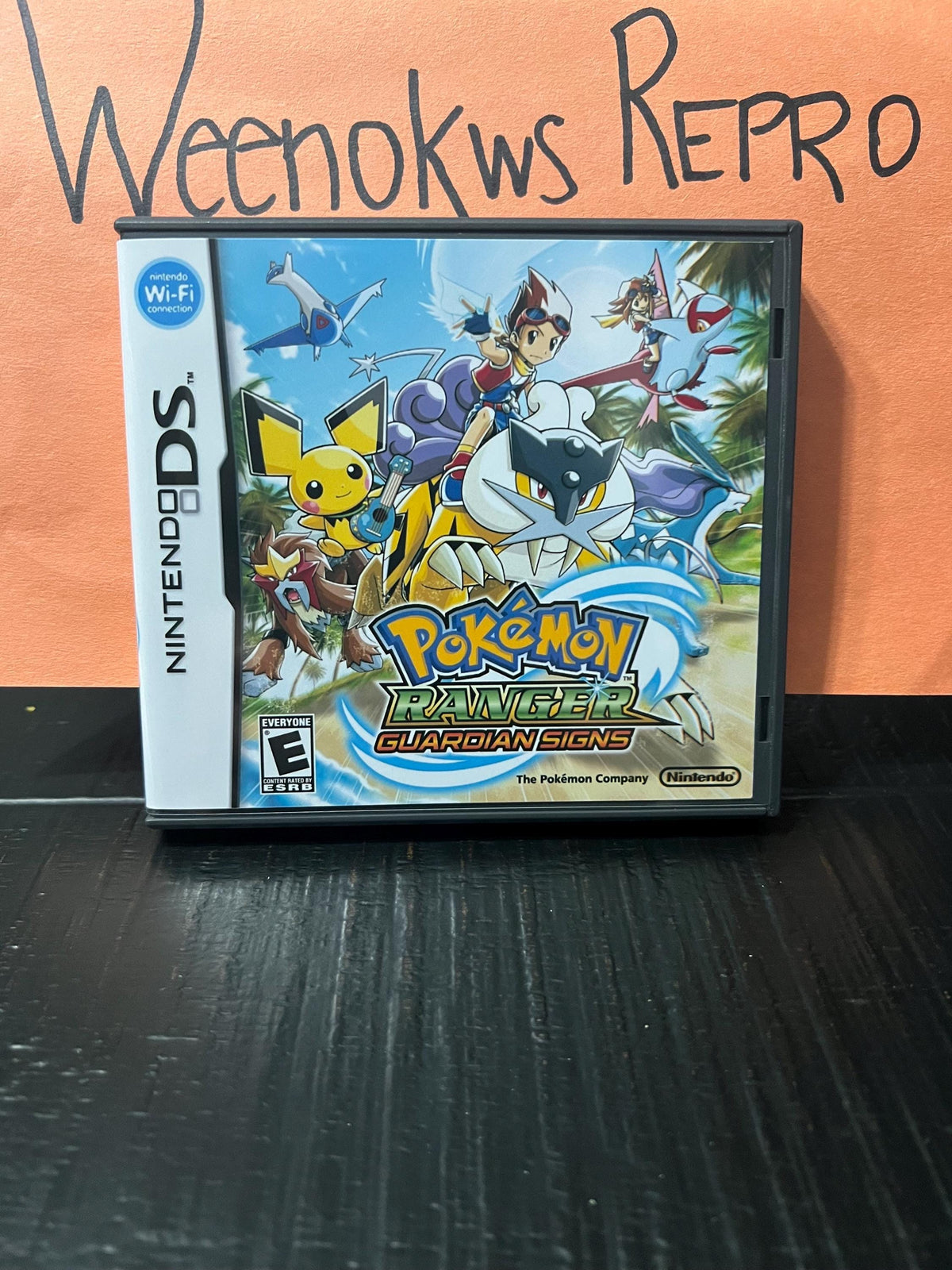 Pokémon Pokemon Ranger Guardian of Signs REPLACEMENT CASE No Game! Nintendo Ds