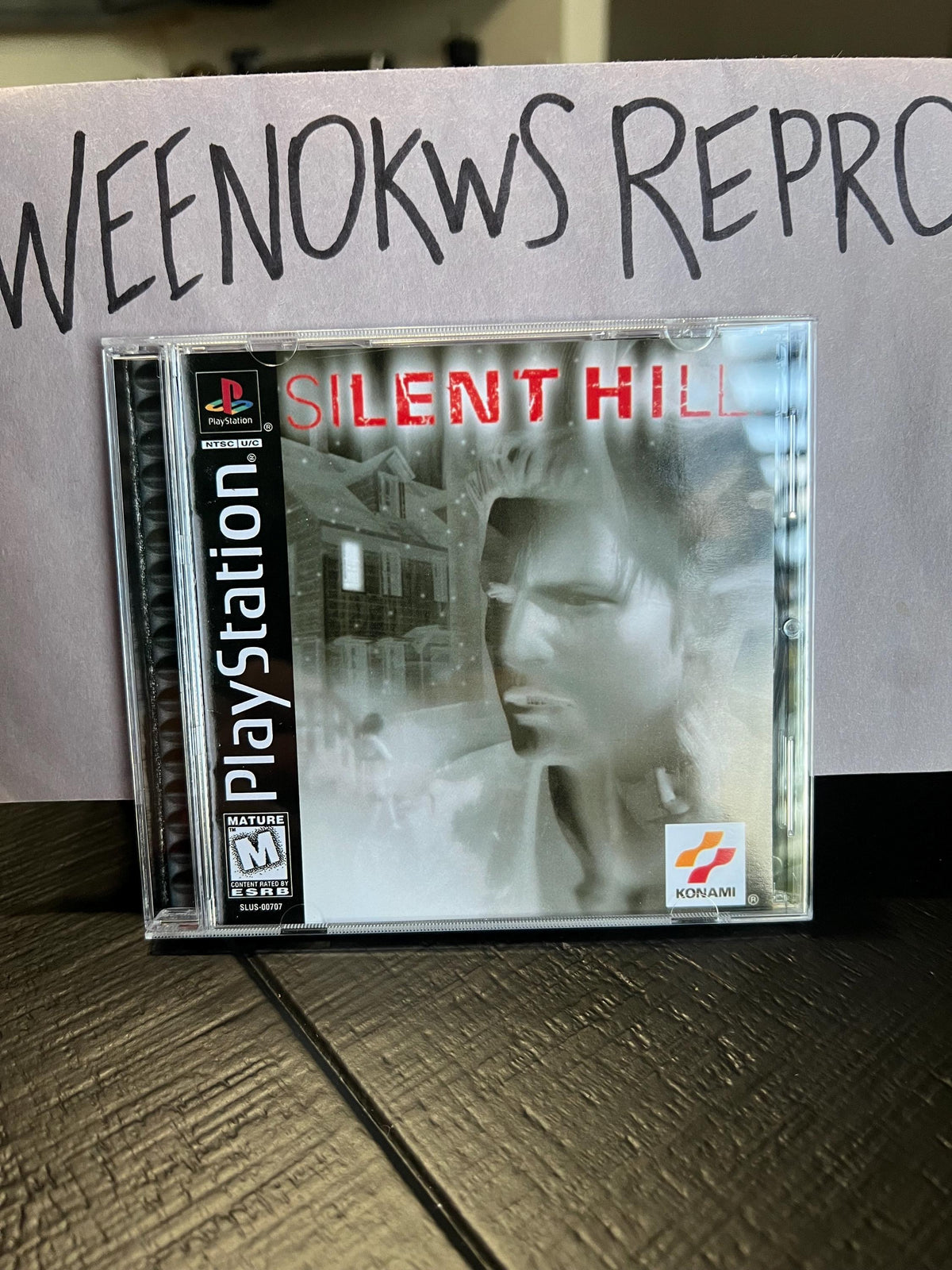 Silent Hill REPLACEMENT CASE No Disc ps1