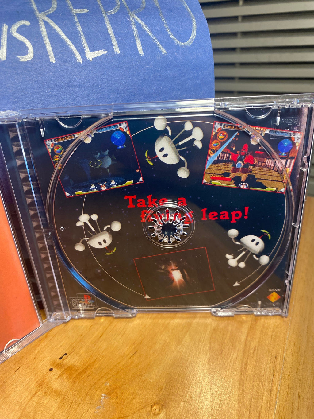 Jumping Flash ! 2 REPLACEMENT CASE No Disc ps1
