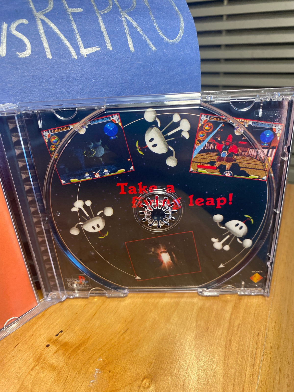 Jumping Flash ! 2 REPLACEMENT CASE No Disc ps1