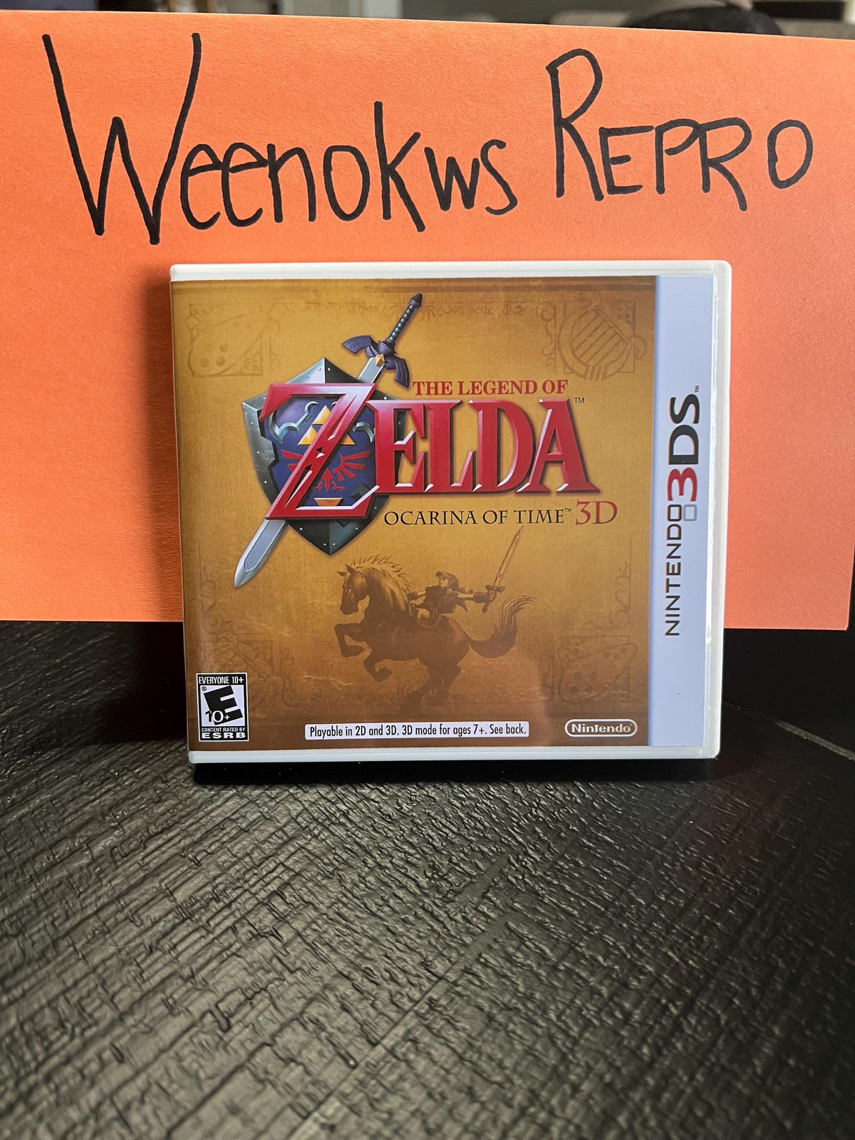 Legend of Zelda Ocarina of Time 3D REPLACEMENT CASE No Game! Nintendo 3ds
