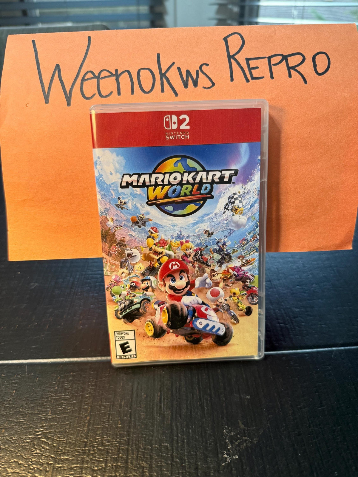 Mario Kart World REPLACEMENT CASE No Game! Nintendo Switch 2