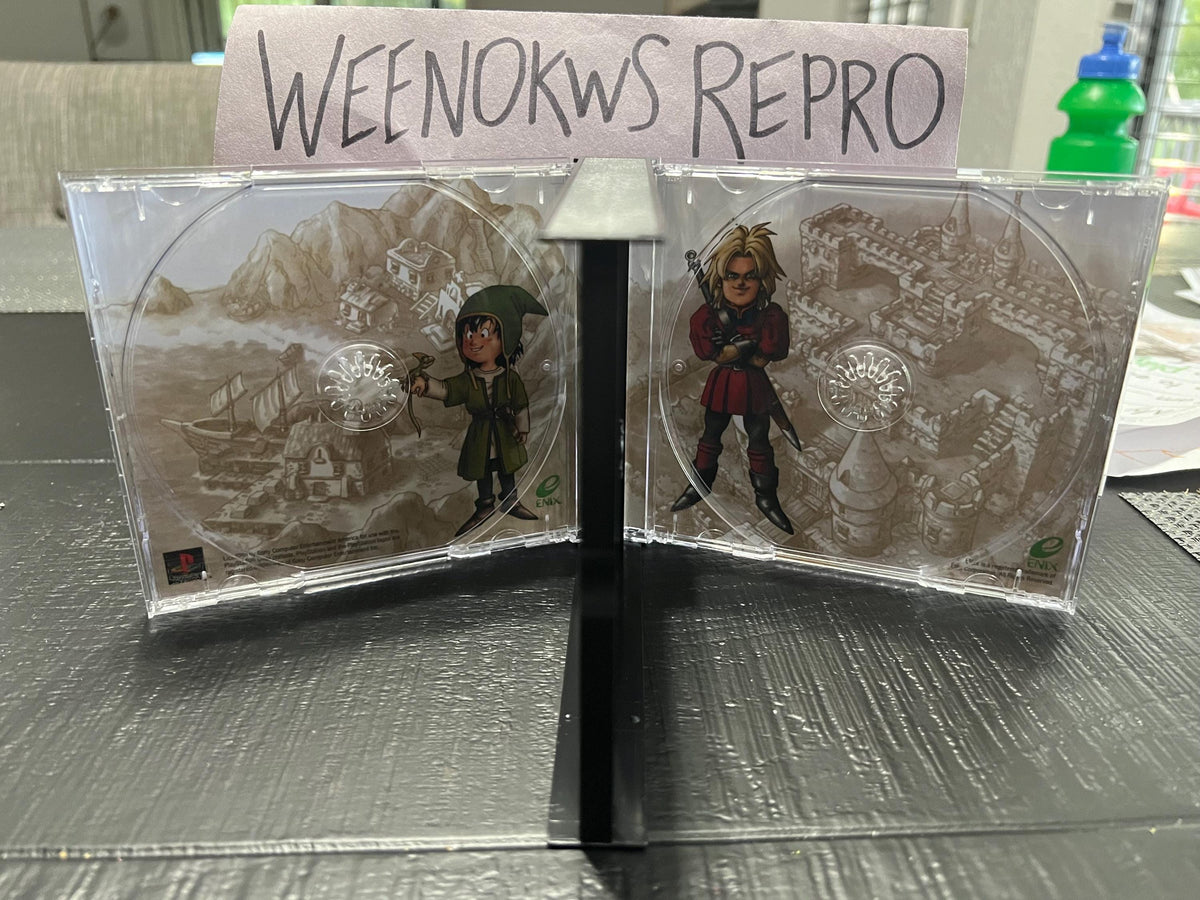 Dragon Warrior 7 VII REPLACMENT CASE No Disc! Ps1