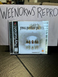 Final Fantasy Tactics REPLACMENT CASE No Disc ps1