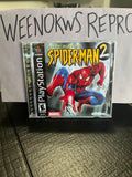 Spiderman 2 Enter Electro REPLACMENT CASE No Disc ps1
