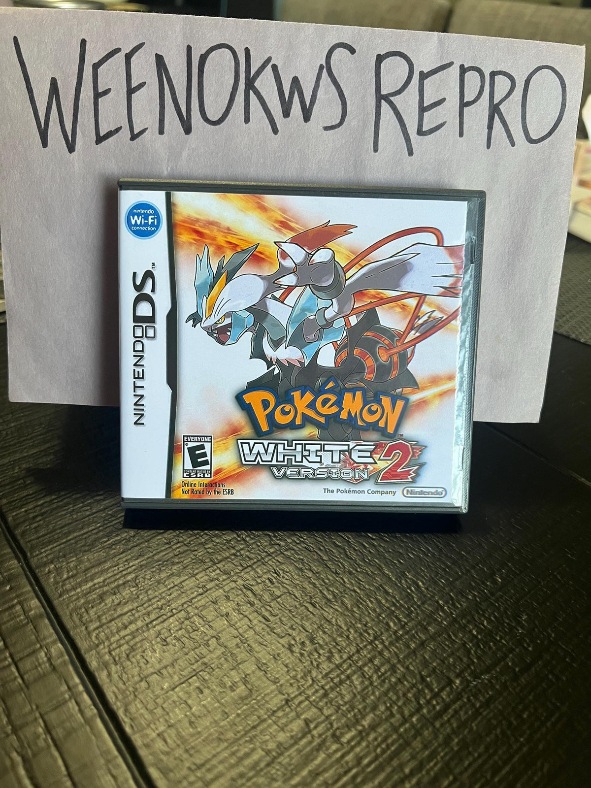Pokémon Pokemon White Version 2 REPLACEMENT CASE No Game! Nintendo Ds
