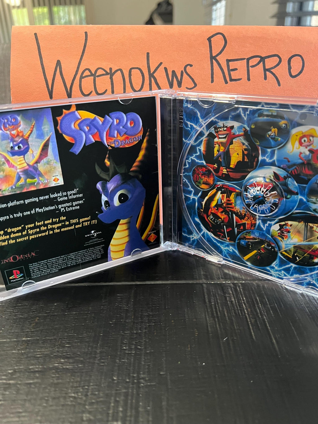Crash Bandicoot 3 warped REPLACMENT CASE No Disc ps1