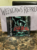 Evil Dead Hail to the King REPLACEMENT CASE No Game!! Ps1