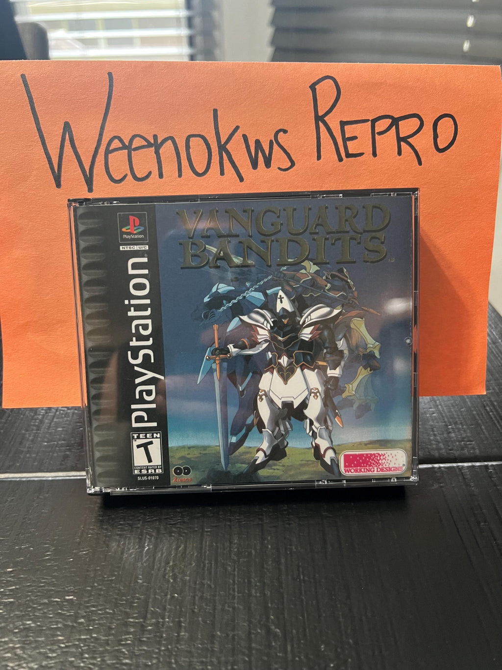 Vanguard Bandits REPLACMENT CASE No Game! Ps1
