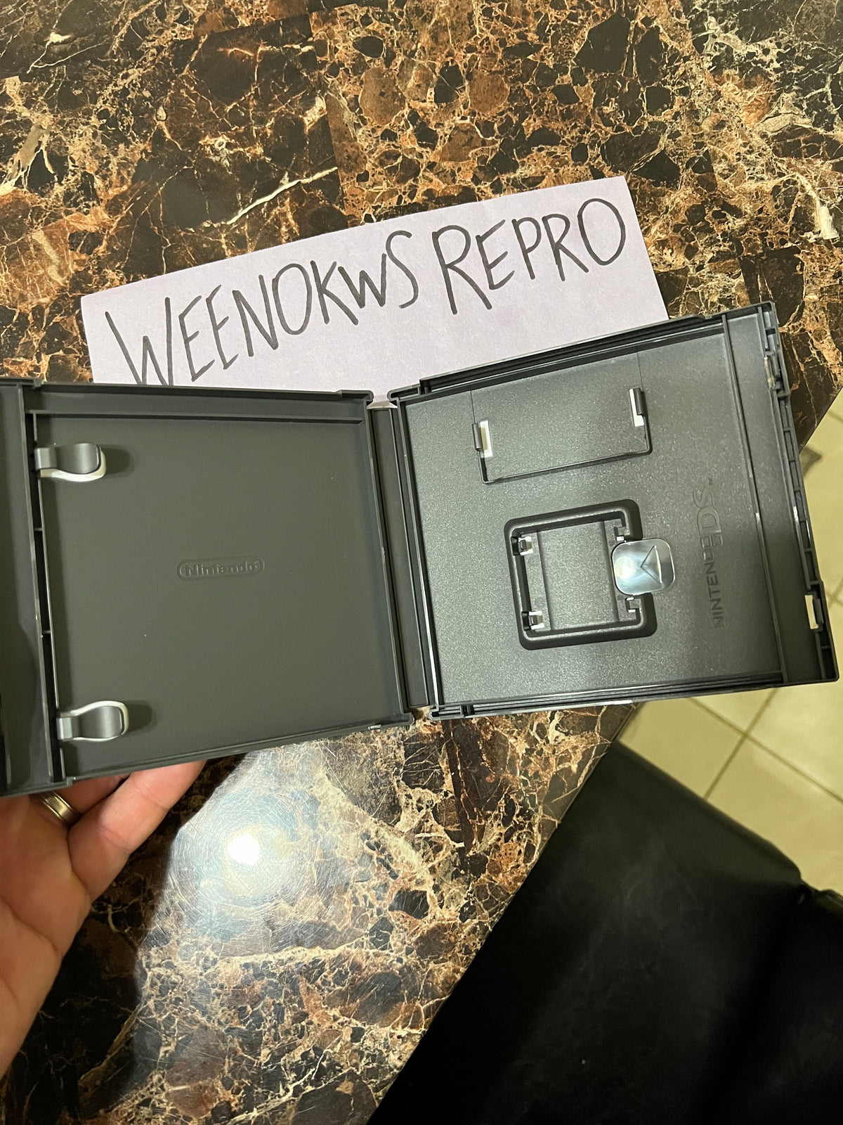Contra 4 REPLACEMENT CASE No Game! Nintendo Ds