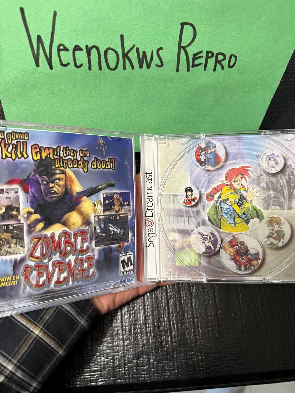 Time Stalkers REPRODUCTION CASE No Disc Dreamcast