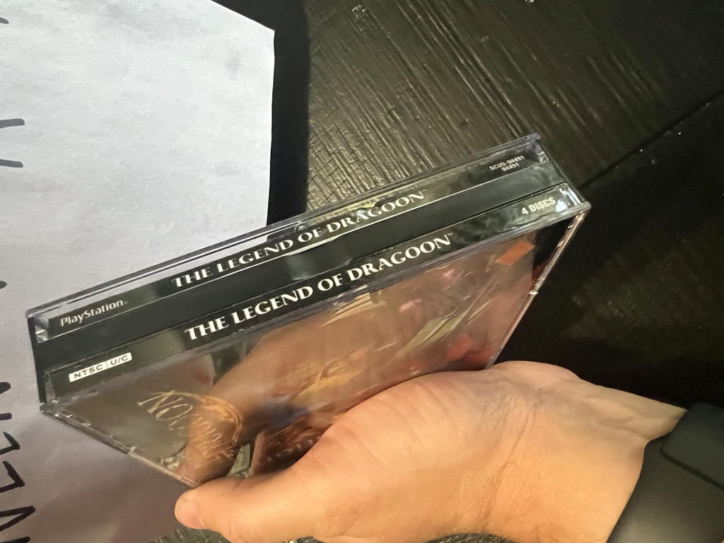 The Legend of Dragoon REPLACMENT CASE No Disc ps1