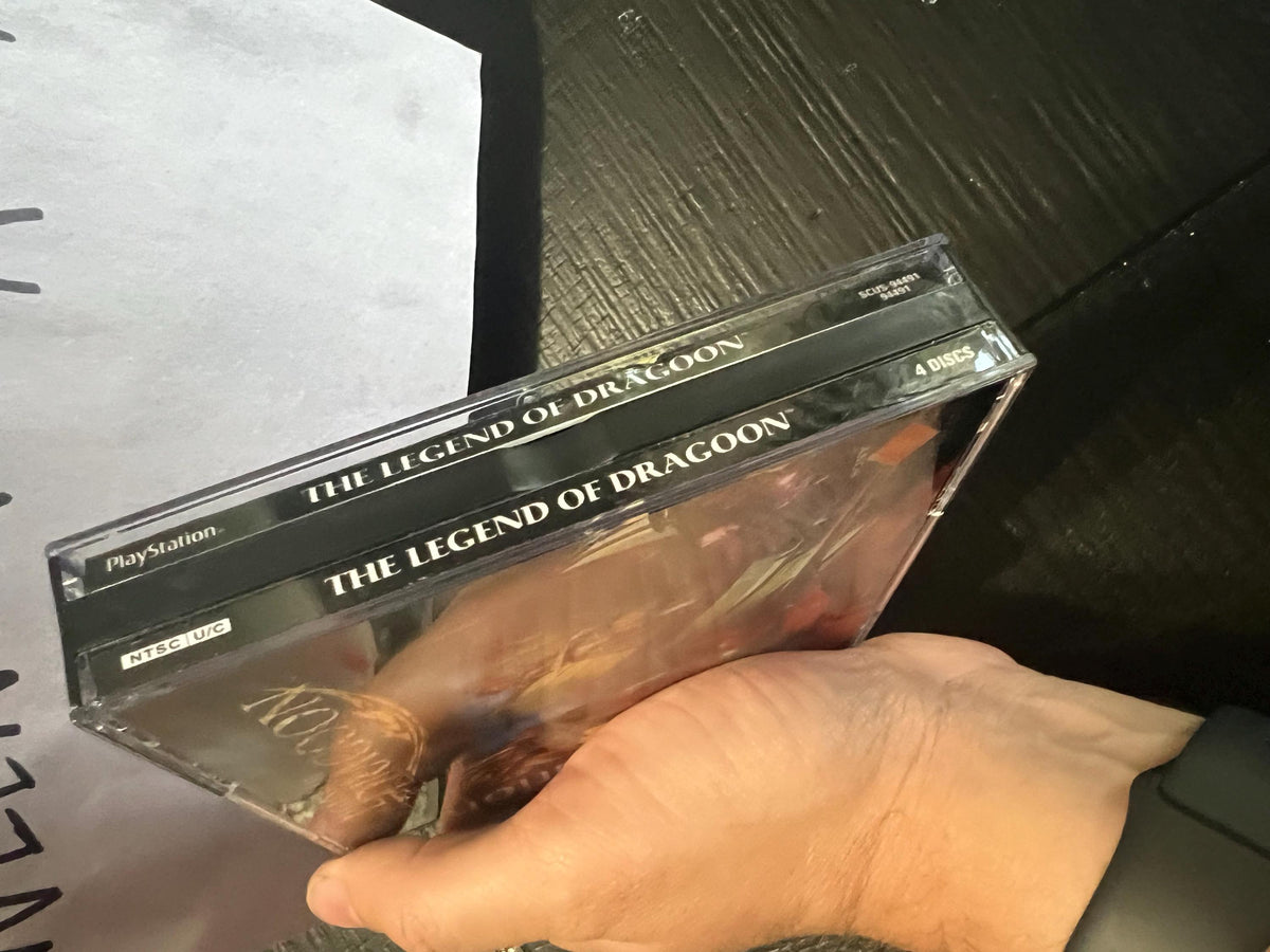 The Legend of Dragoon REPLACMENT CASE No Disc ps1