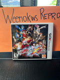 Project X Zone REPLACEMENT CASE No Game! Nintendo 3ds