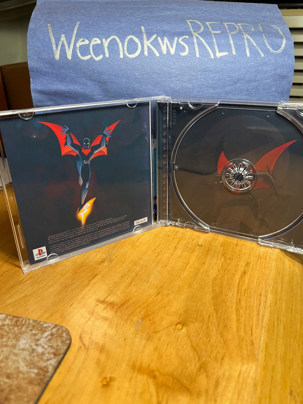 Batman Beyond REPLACEMENT CASE No Disc Ps1