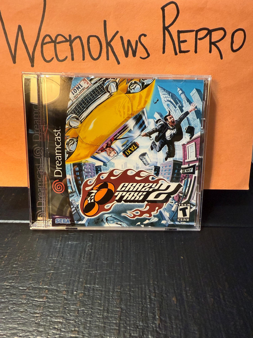 Crazy Taxi 2 REPRODUCTION Case No Game Dreamcast