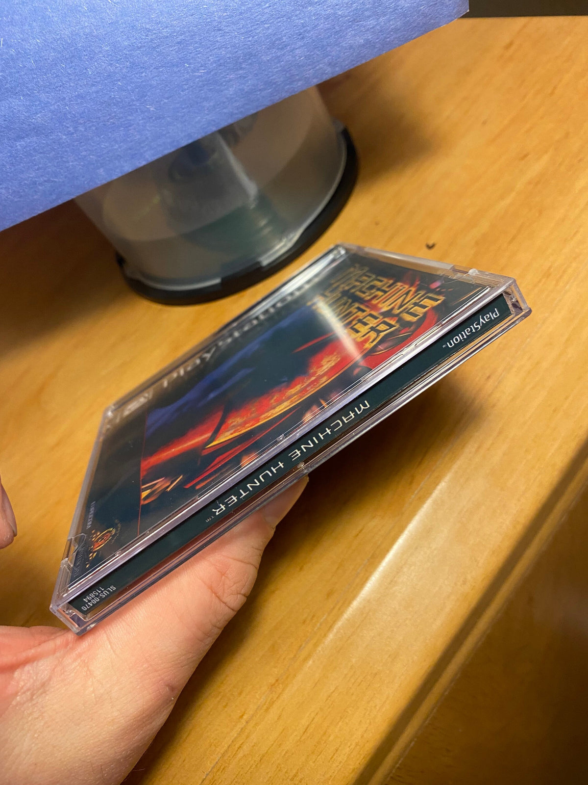 Machine Hunter REPLACEMENT CASE No Disc ps1