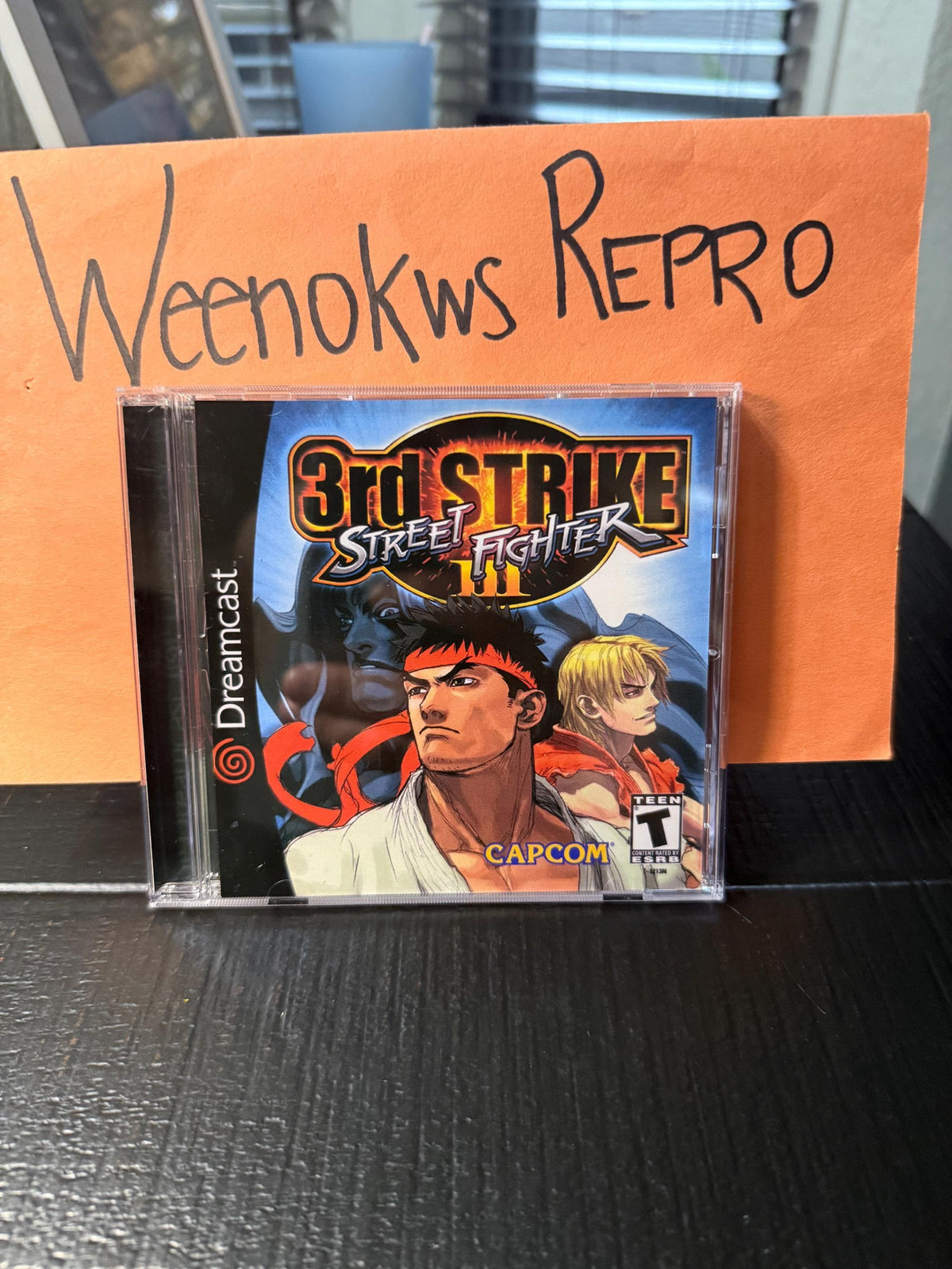 Street Fighter 3 III Third strike 3rd strike REPRODUCTION CASE No Disc Dreamcast