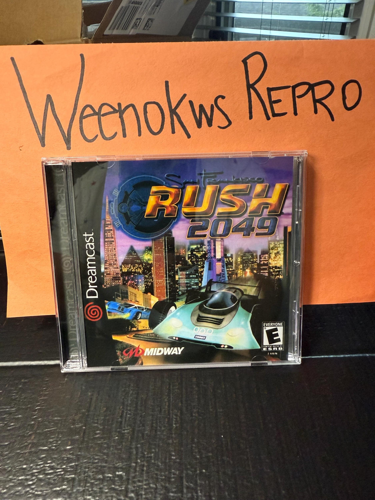 San Francisco Rush 2049 REPRODUCTION CASE No Disc Dreamcast