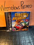Circuit Breakers REPLACEMENT CASE No Disc! Ps1