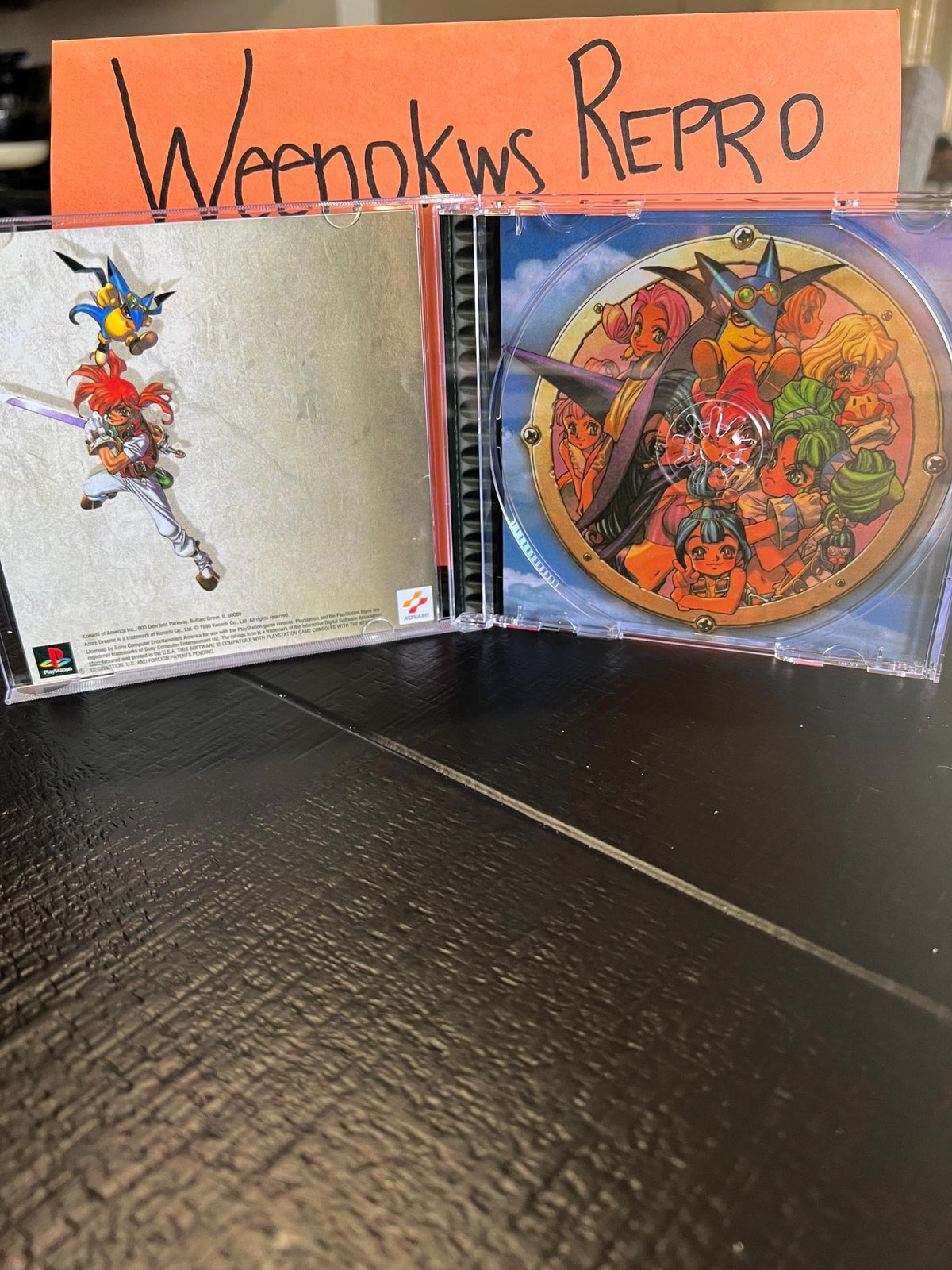 Azure Dreams REPLACMENT CASE No Disc ps1