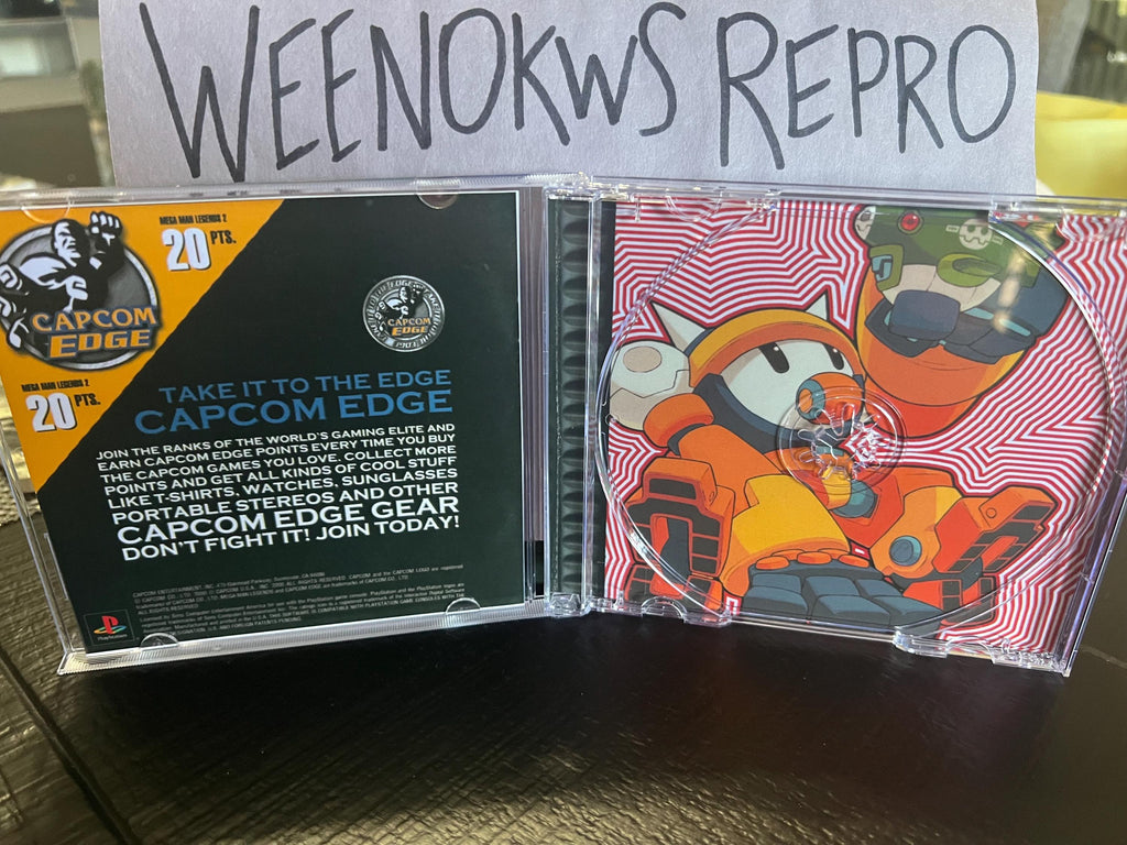 Megaman Legends 2 REPLACMENT CASE No disc ps1