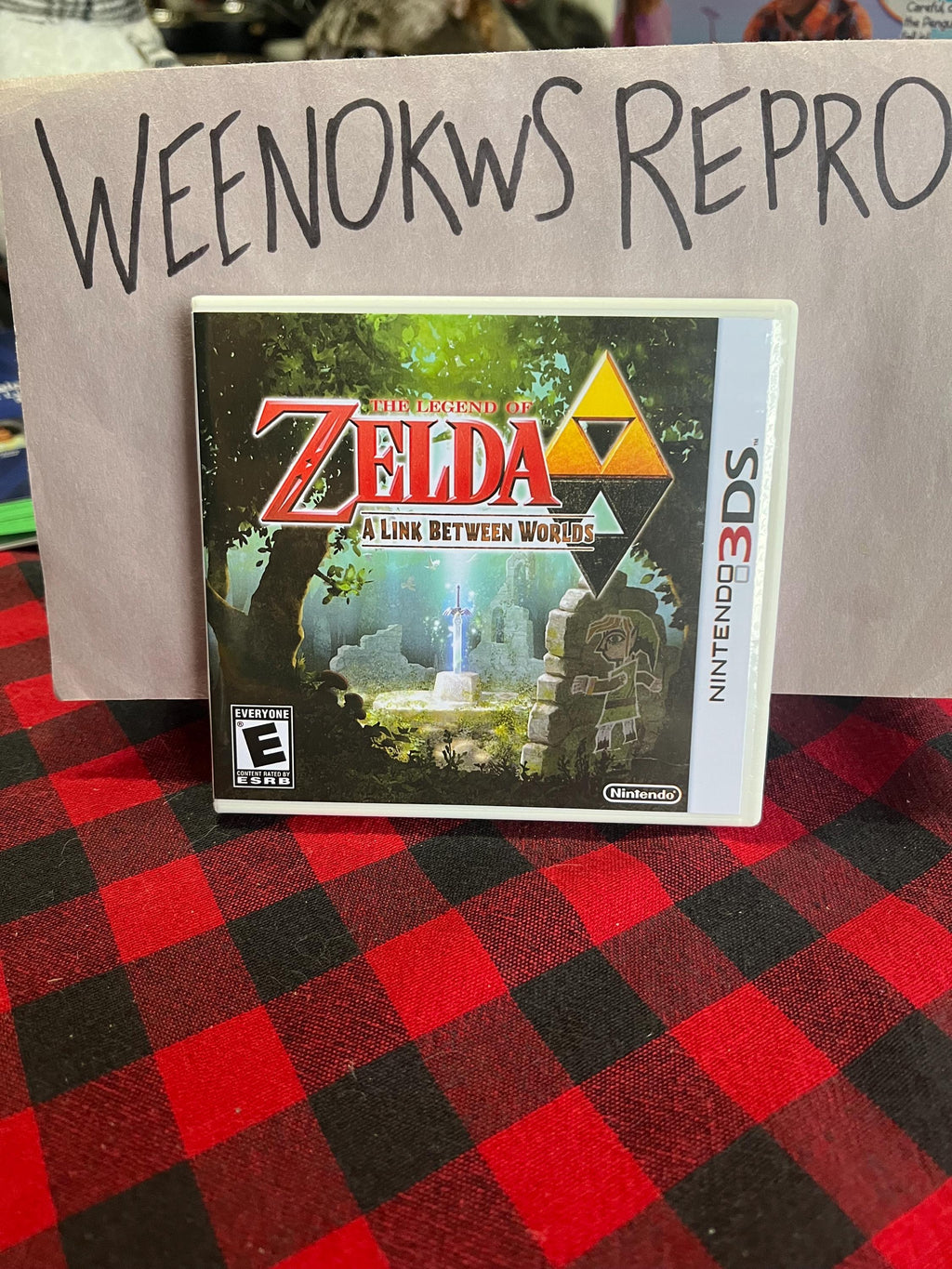 Legend of Zelda A Link Between Worlds REPLACEMENT CASE No Game! Nintendo 3ds