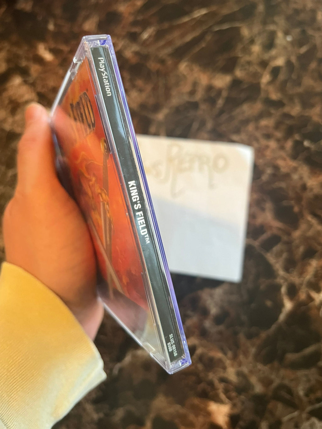 Kings Field 1 REPLACMENT CASE No Disc! Ps1