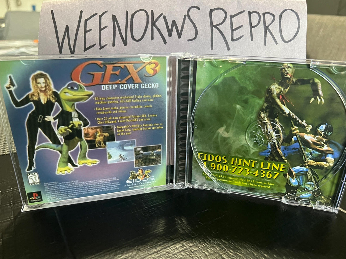 Legacy of Kain Soul Reaver REPLACMENT CASE No Disc ps1
