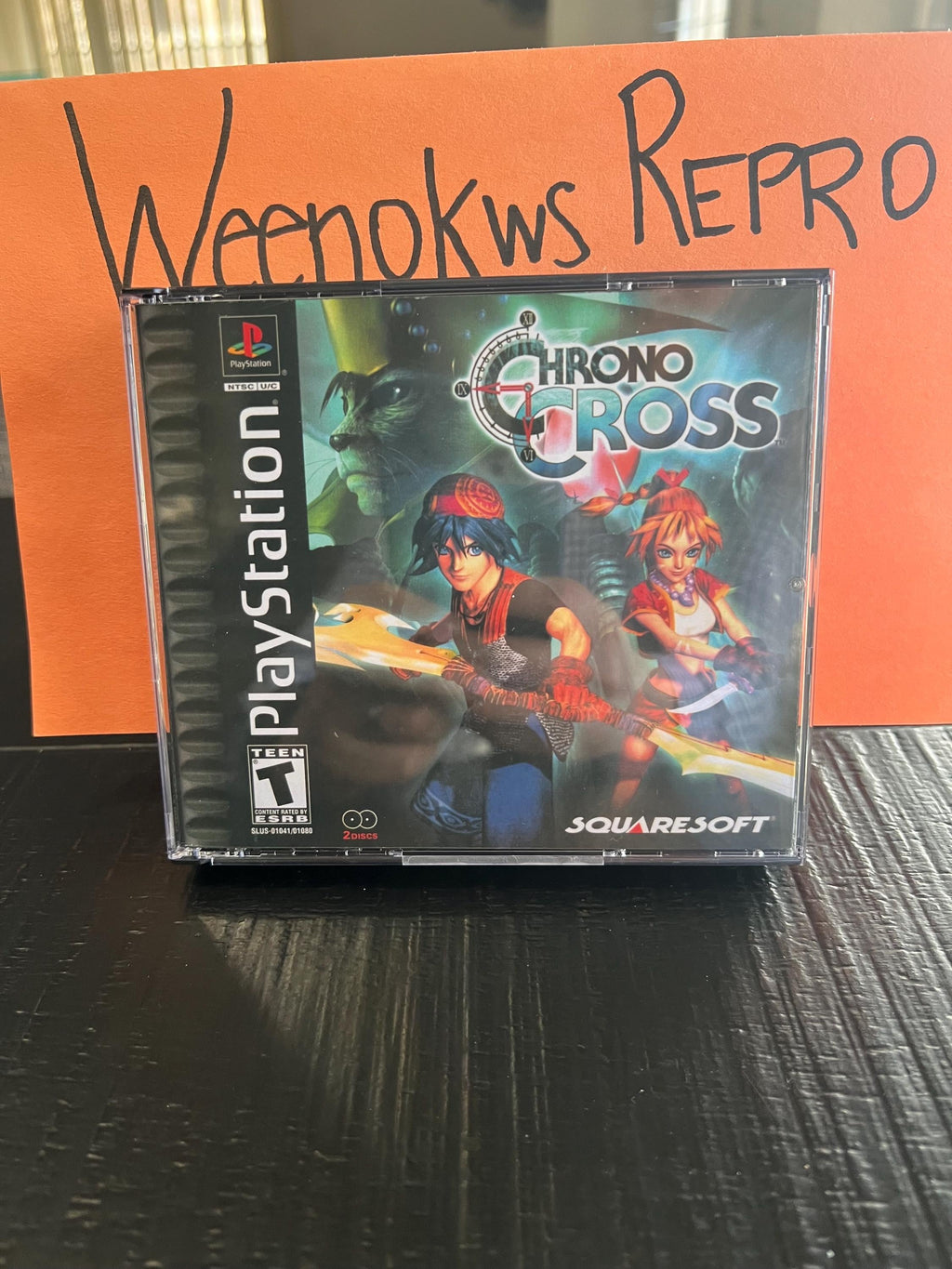 Chrono Cross REPLACMENT CASE No Disc ps1