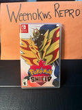 Pokémon Shield Pokemon REPLACEMENT CASE No Game! Nintendo Switch