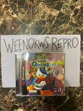 Donald Duck Goin Quackers  REPRODUCTION CASE No Disc Dreamcast