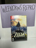 The Legend of Zelda Breath of the Wild REPLACEMENT CASE No Game! Nintendo Switch