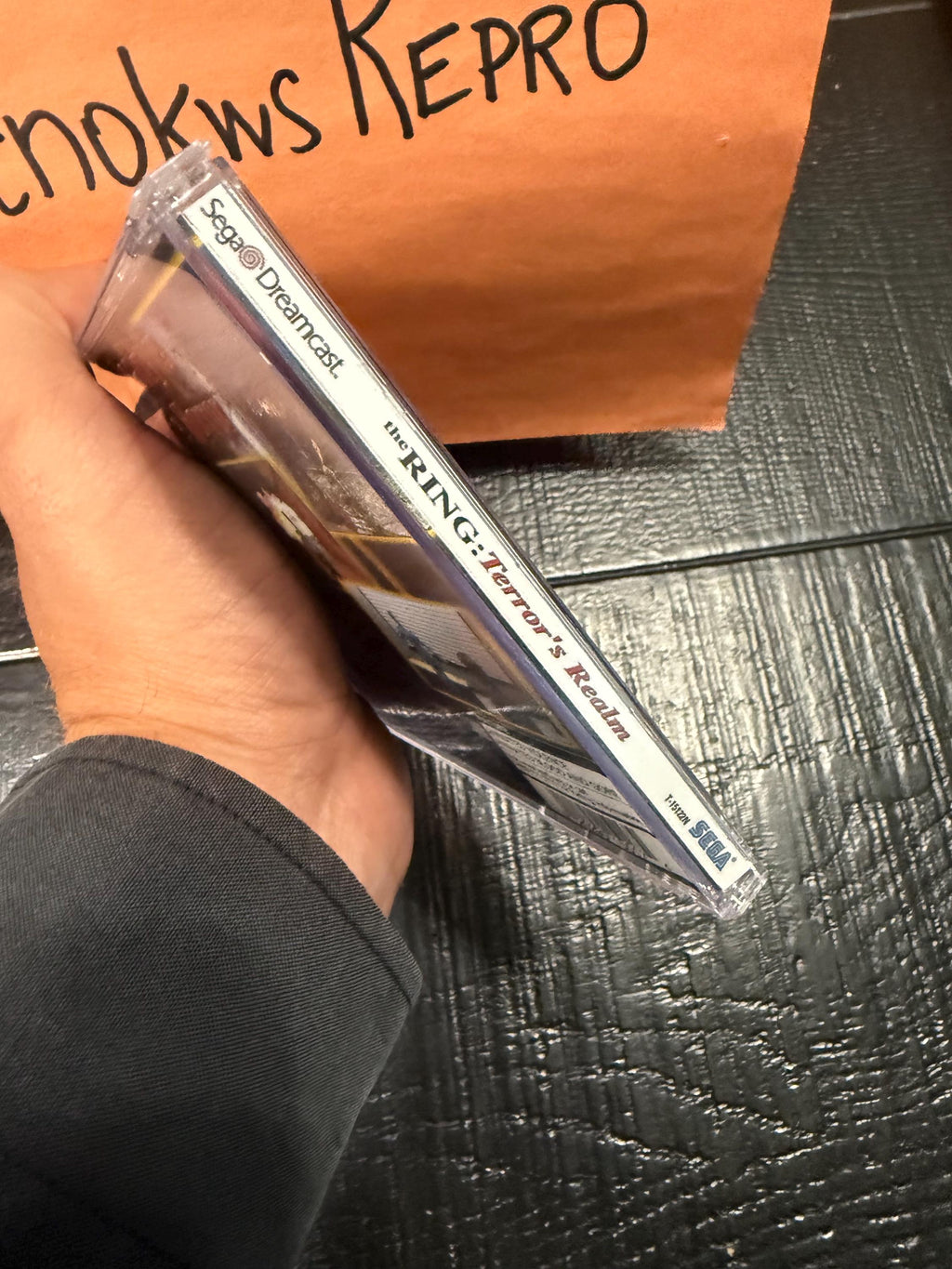 The Ring Terrors Realm REPRODUCTION CASE No Disc Dreamcast