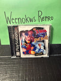 X-men vs. Street Fighter REPLACMENT CASE No Disc ps1