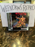 Tekken 1 REPLACMENT CASE No Disc! Ps1