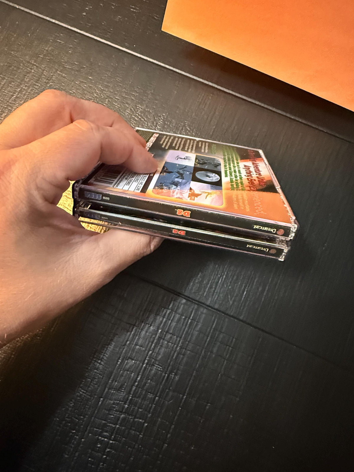 D2 REPRODUCTION CASE No Disc Dreamcast Thick