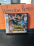 Pokémon Pokemon Conquest REPLACEMENT CASE No Game! Nintendo Ds