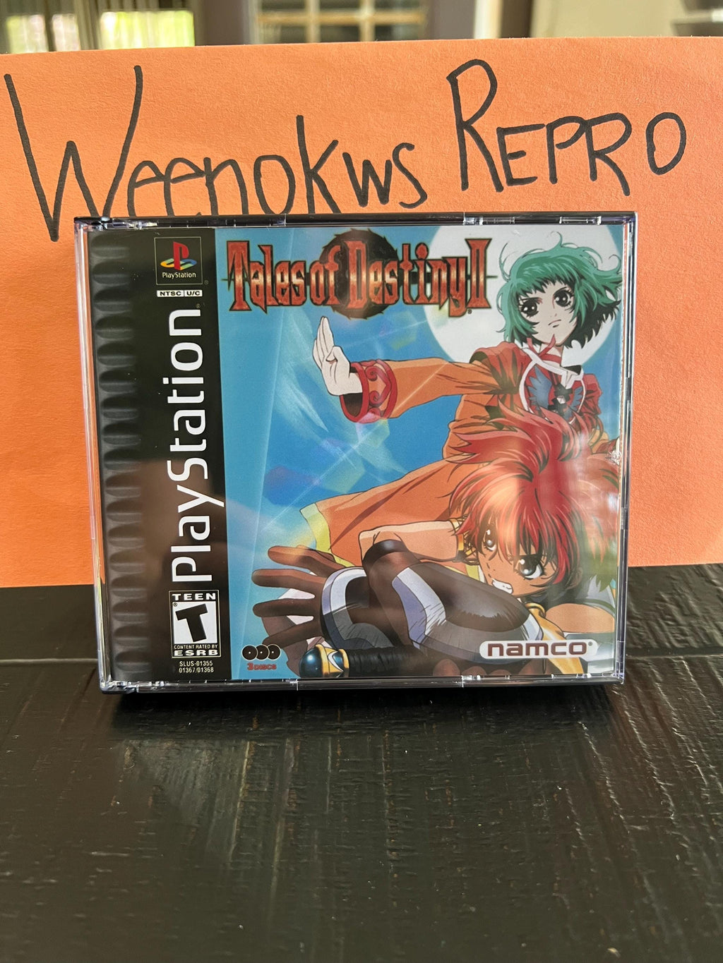Tales of Destiny II 2 REPLACMENT CASE No Disc ps1