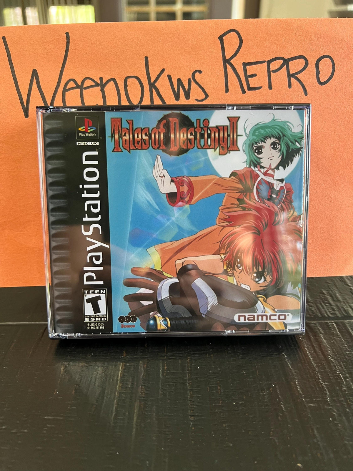 Tales of Destiny II 2 REPLACMENT CASE No Disc ps1