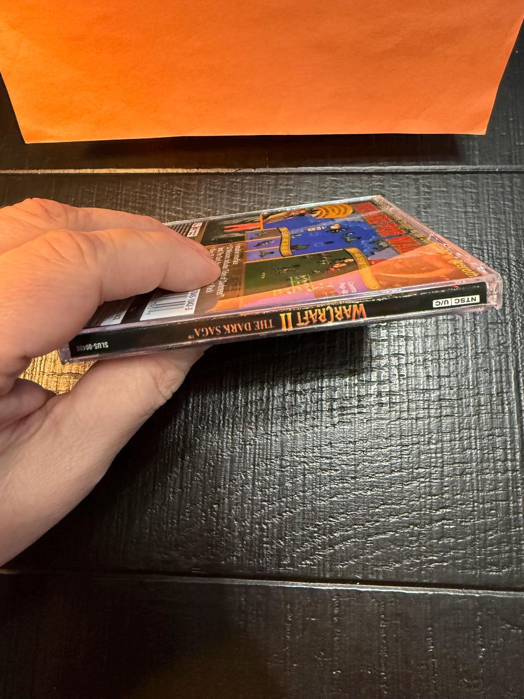 Warcraft II 2 Dark Saga REPLACMENT CASE No Disc!