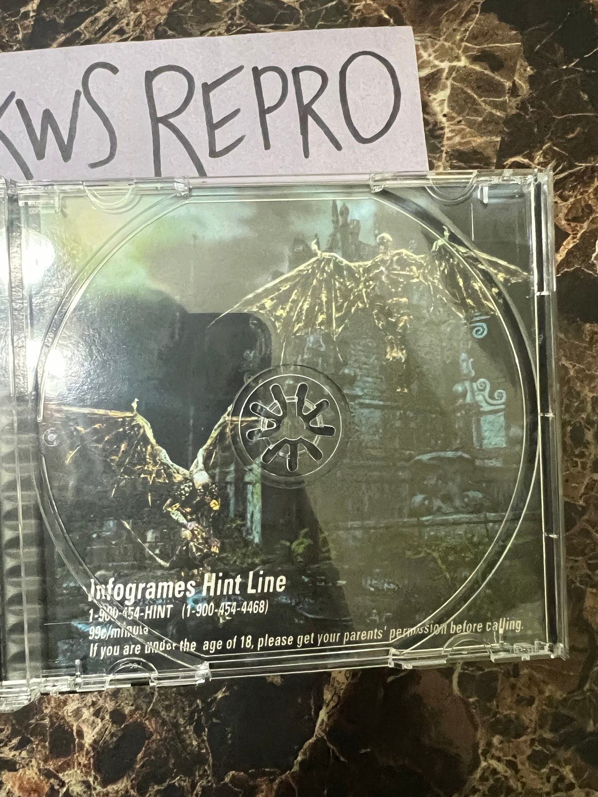 Kings Field 2 REPLACMENT CASE No Disc! Ps1