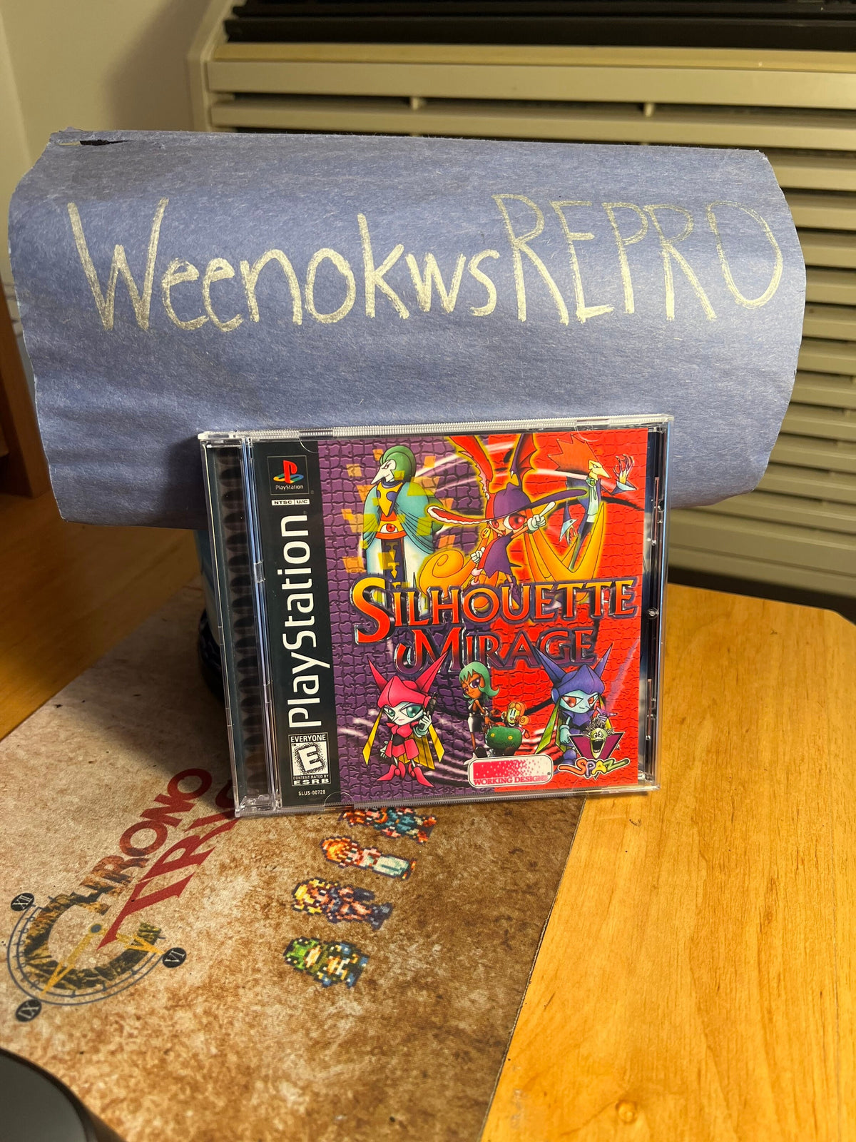 Silhouette Mirage REPLACMENT CASE No Game! Ps1