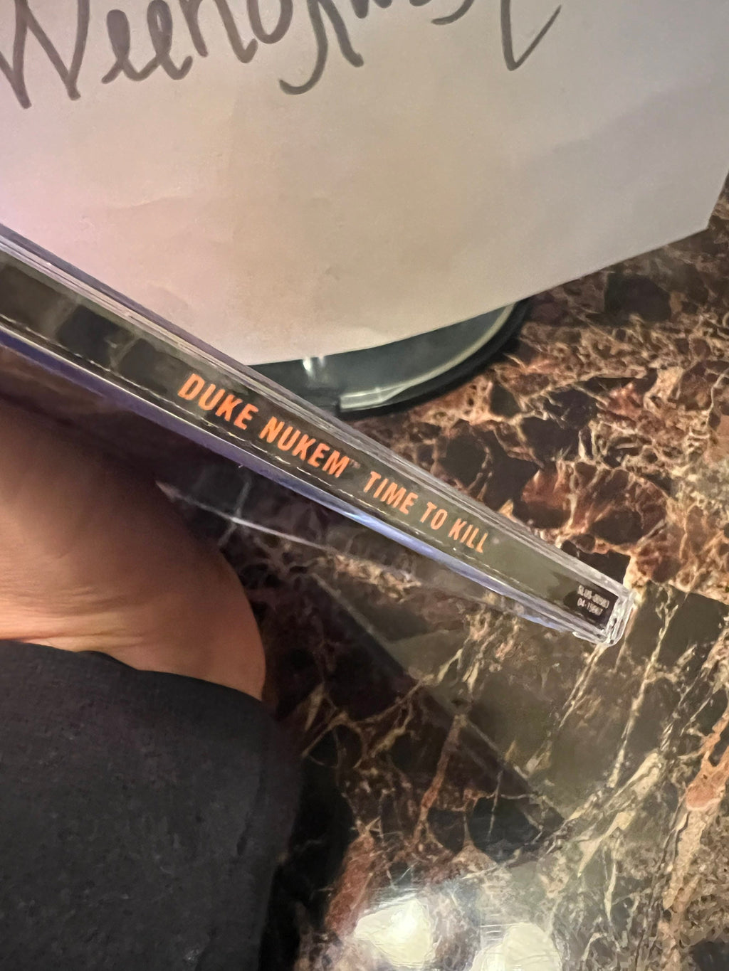 Duke Nukem Time to Kill REPLACMENT CASE No Disc! Ps1