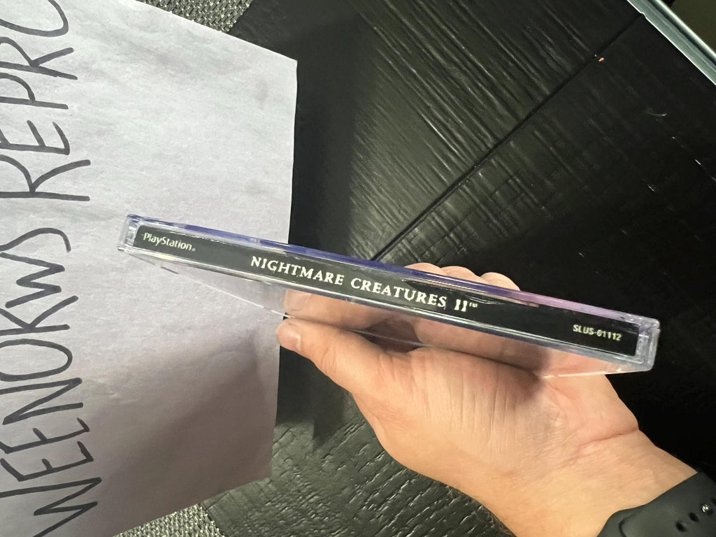 Nightmare Creatures 2 II REPLACMENT CASE No disc! Ps1
