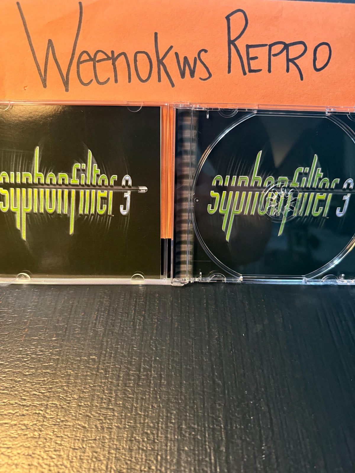 Syphon Filter 3 REPLACEMENT CASE No Disc ps1